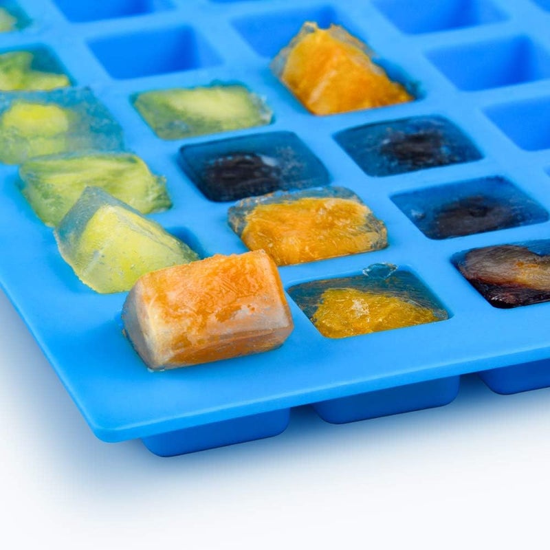 CAKETIME Square Silicone Candy Molds - Mini Silicone Molds for Hard Candy, Chocolate, Gummy, Caramel, Ganache, Ice Cubes (1) - Image 4